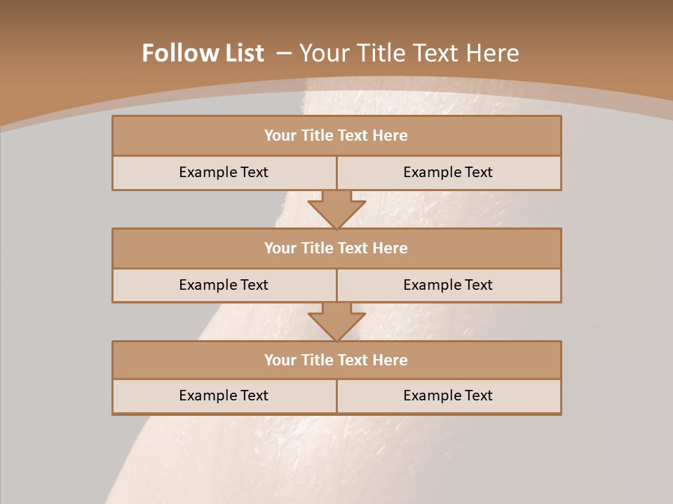 Anonymous Skin Care Wet PowerPoint Template