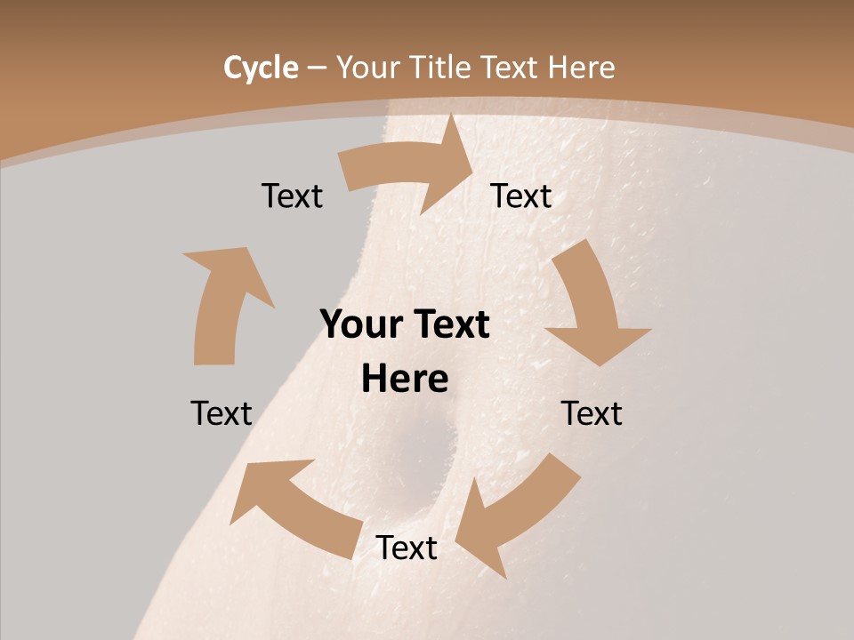 Anonymous Skin Care Wet PowerPoint Template