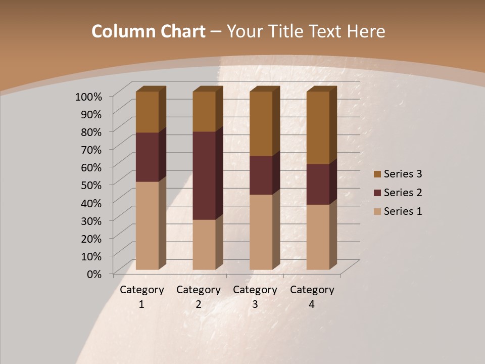 Anonymous Skin Care Wet PowerPoint Template