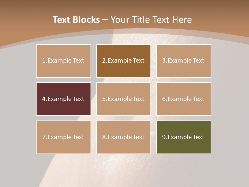 Anonymous Skin Care Wet PowerPoint Template