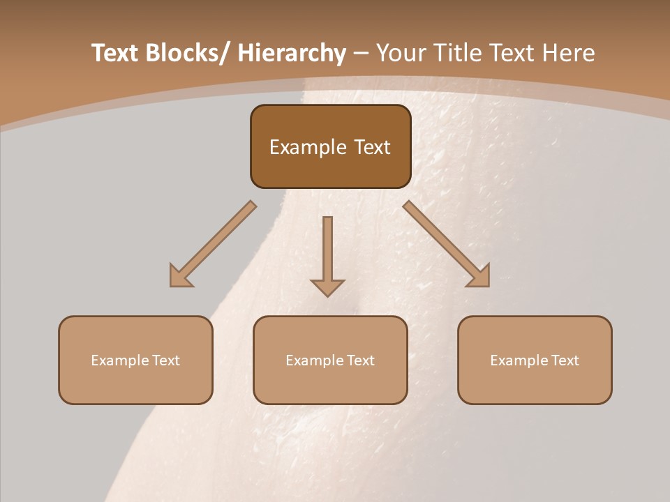 Anonymous Skin Care Wet PowerPoint Template