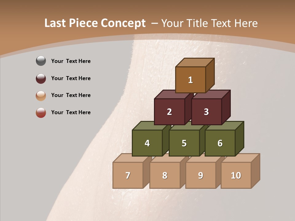 Anonymous Skin Care Wet PowerPoint Template