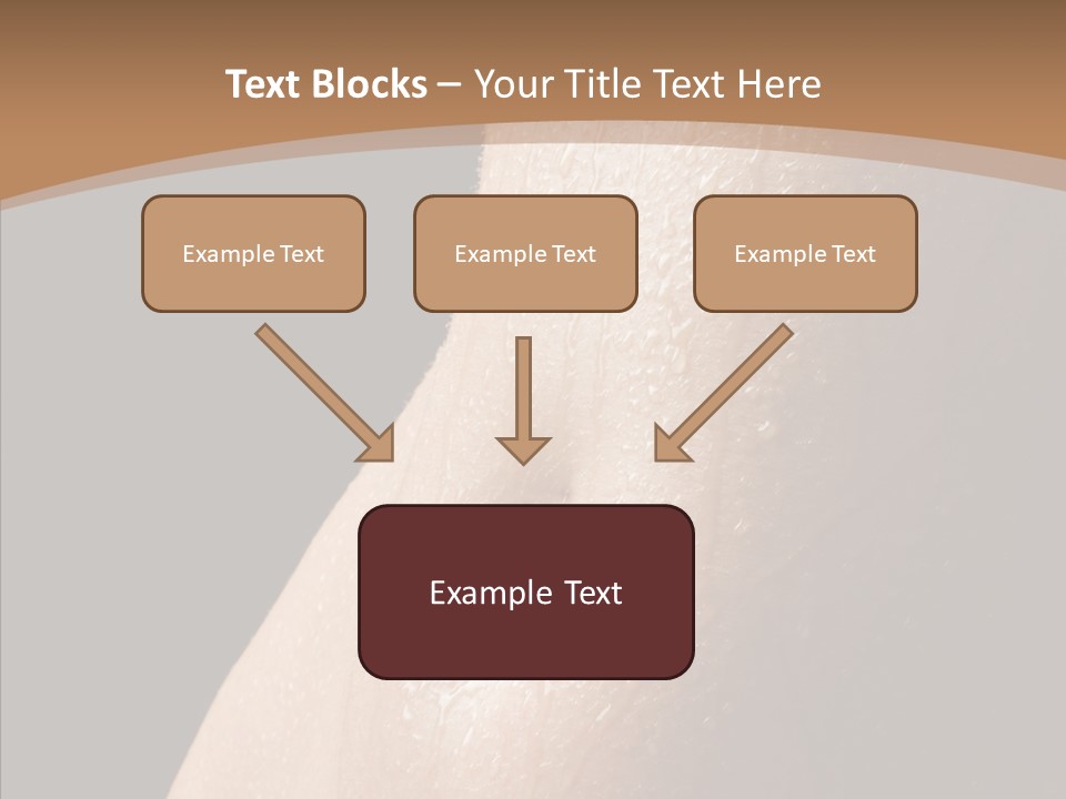 Anonymous Skin Care Wet PowerPoint Template