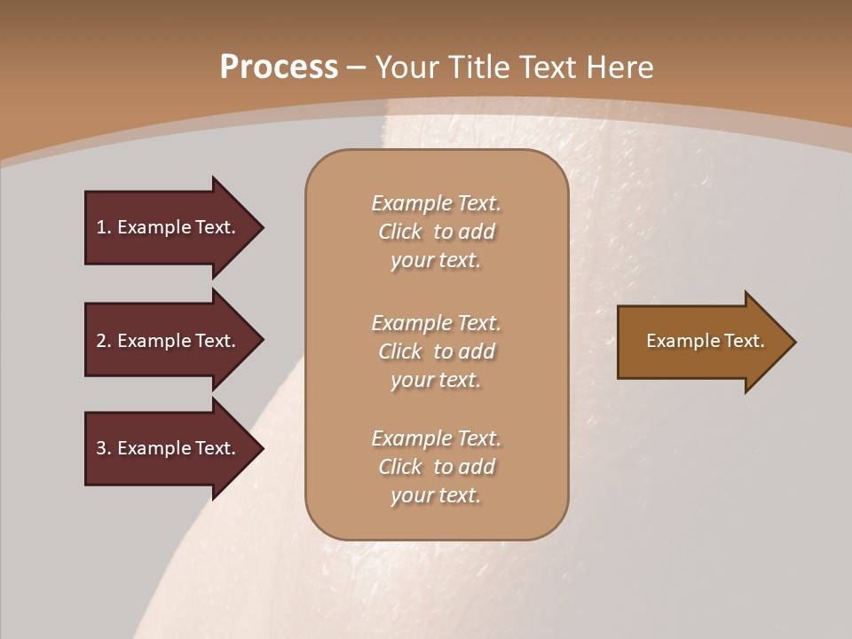 Anonymous Skin Care Wet PowerPoint Template