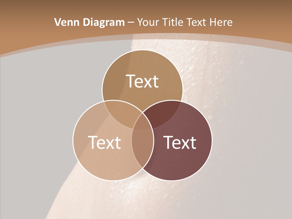 Anonymous Skin Care Wet PowerPoint Template