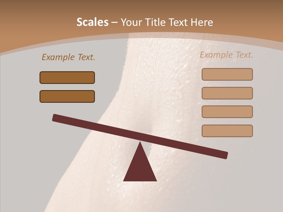 Anonymous Skin Care Wet PowerPoint Template