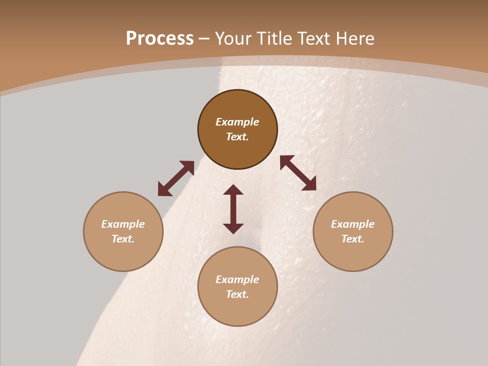 Anonymous Skin Care Wet PowerPoint Template