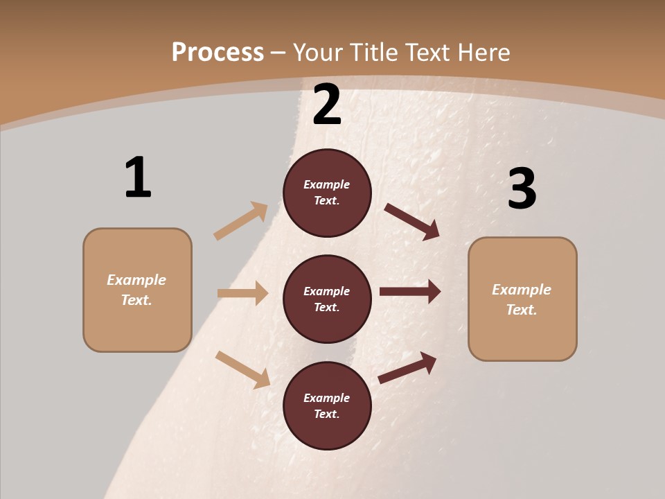 Anonymous Skin Care Wet PowerPoint Template