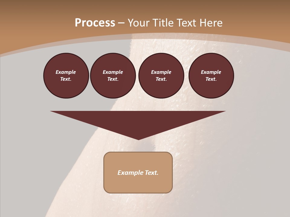 Anonymous Skin Care Wet PowerPoint Template