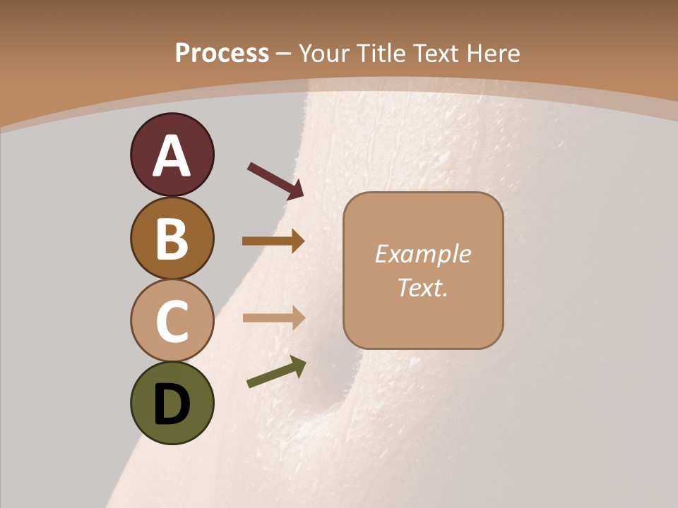 Anonymous Skin Care Wet PowerPoint Template