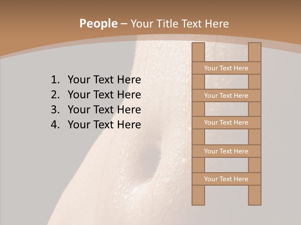 Anonymous Skin Care Wet PowerPoint Template
