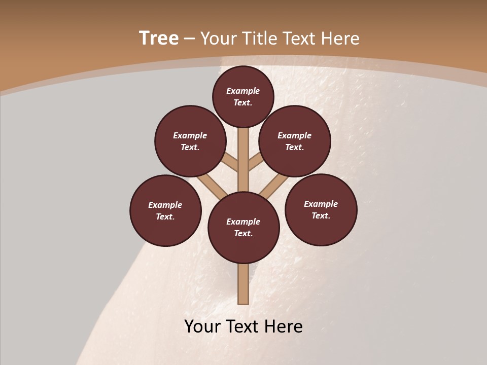 Anonymous Skin Care Wet PowerPoint Template