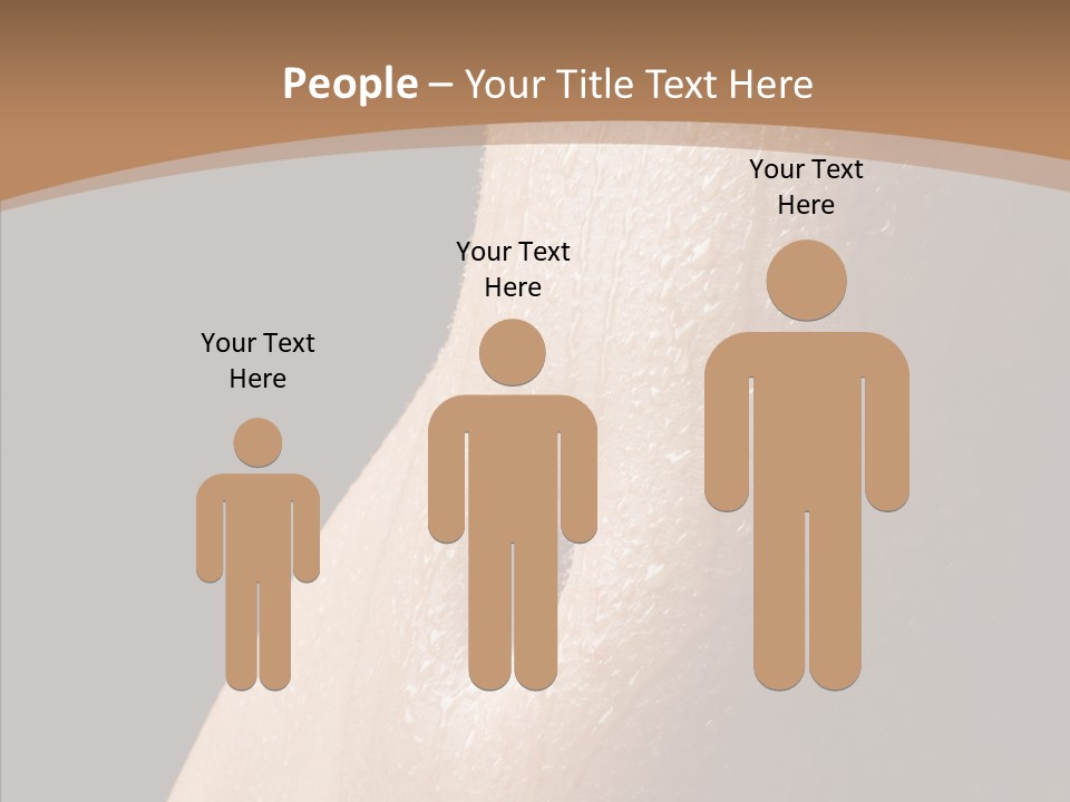 Anonymous Skin Care Wet PowerPoint Template