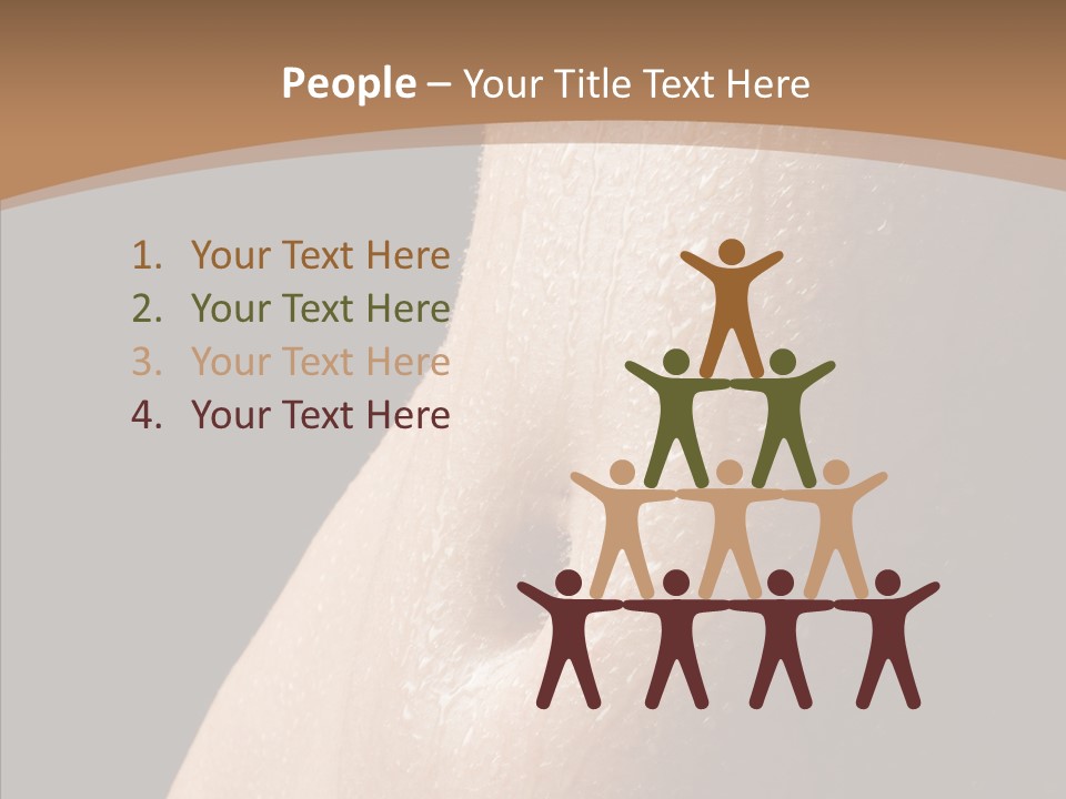 Anonymous Skin Care Wet PowerPoint Template