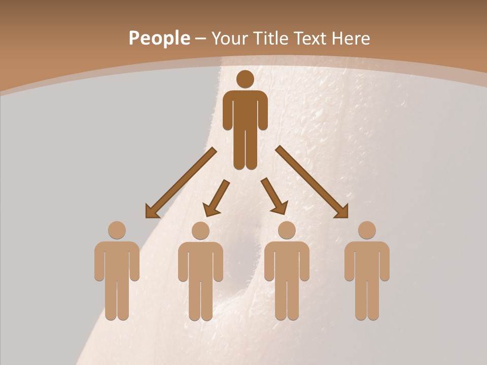 Anonymous Skin Care Wet PowerPoint Template