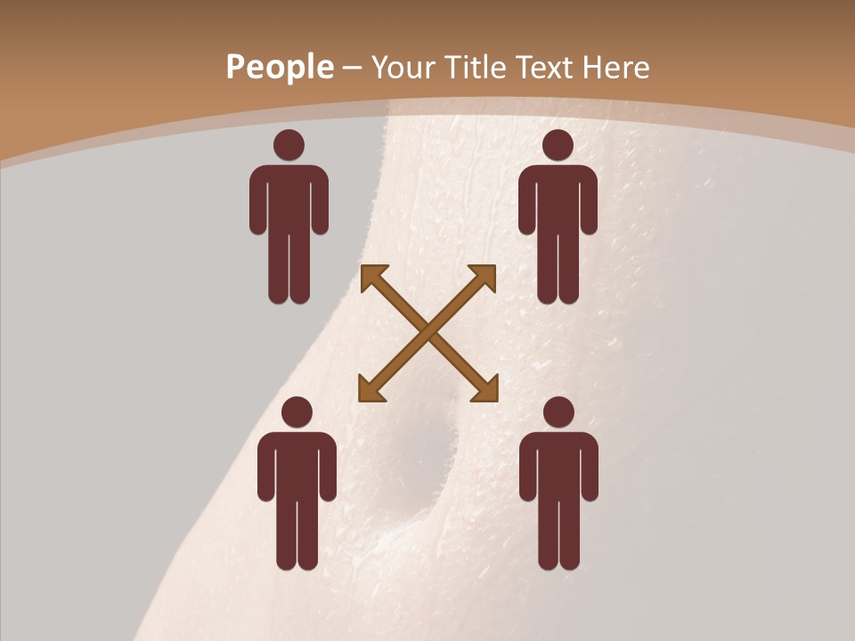 Anonymous Skin Care Wet PowerPoint Template