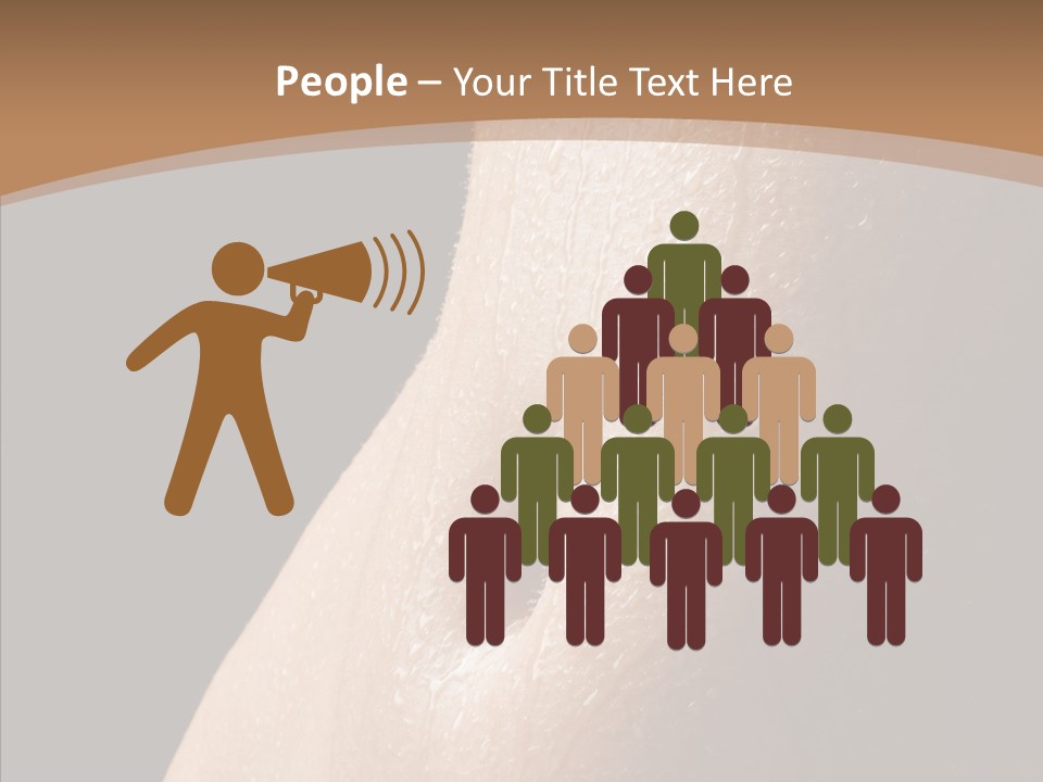 Anonymous Skin Care Wet PowerPoint Template