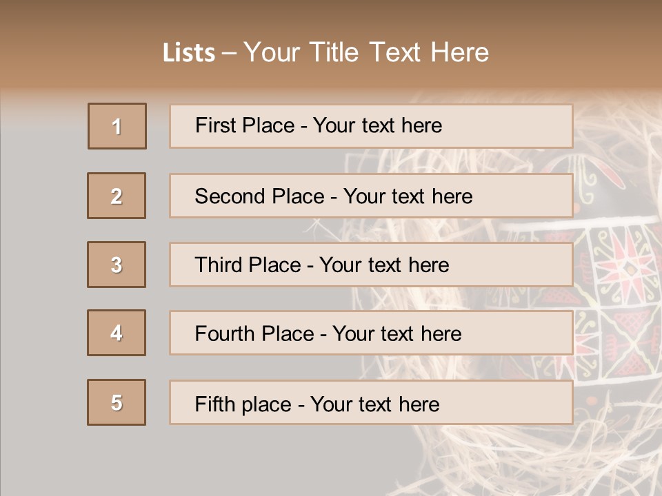 Studio Painted Lighting PowerPoint Template