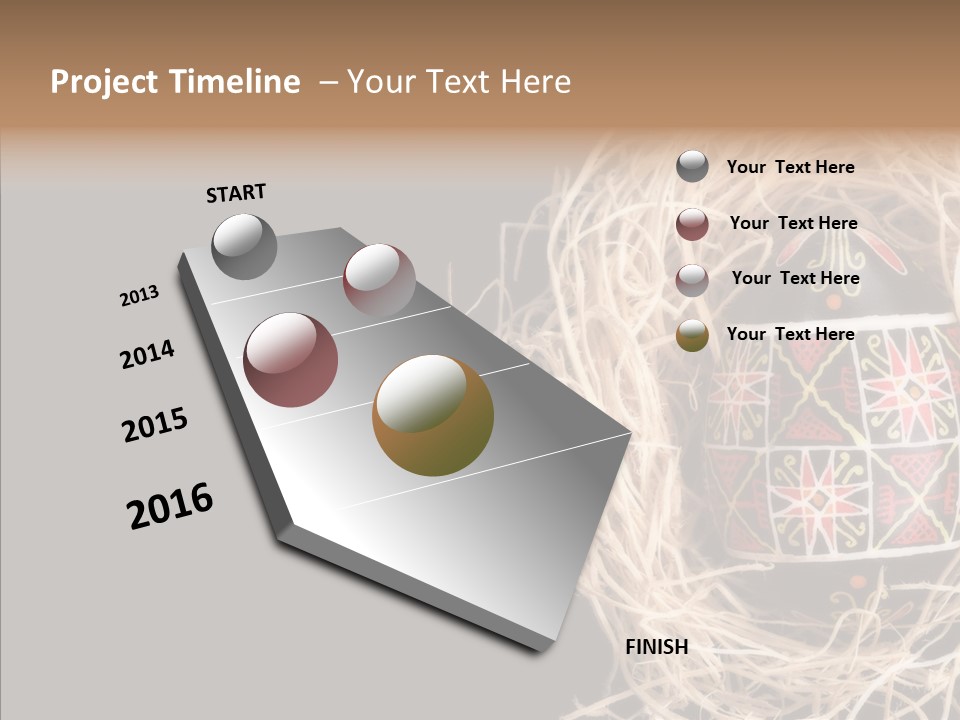 Studio Painted Lighting PowerPoint Template