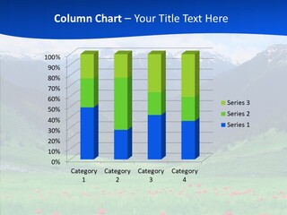 Outdoors Landscape Flour PowerPoint Template