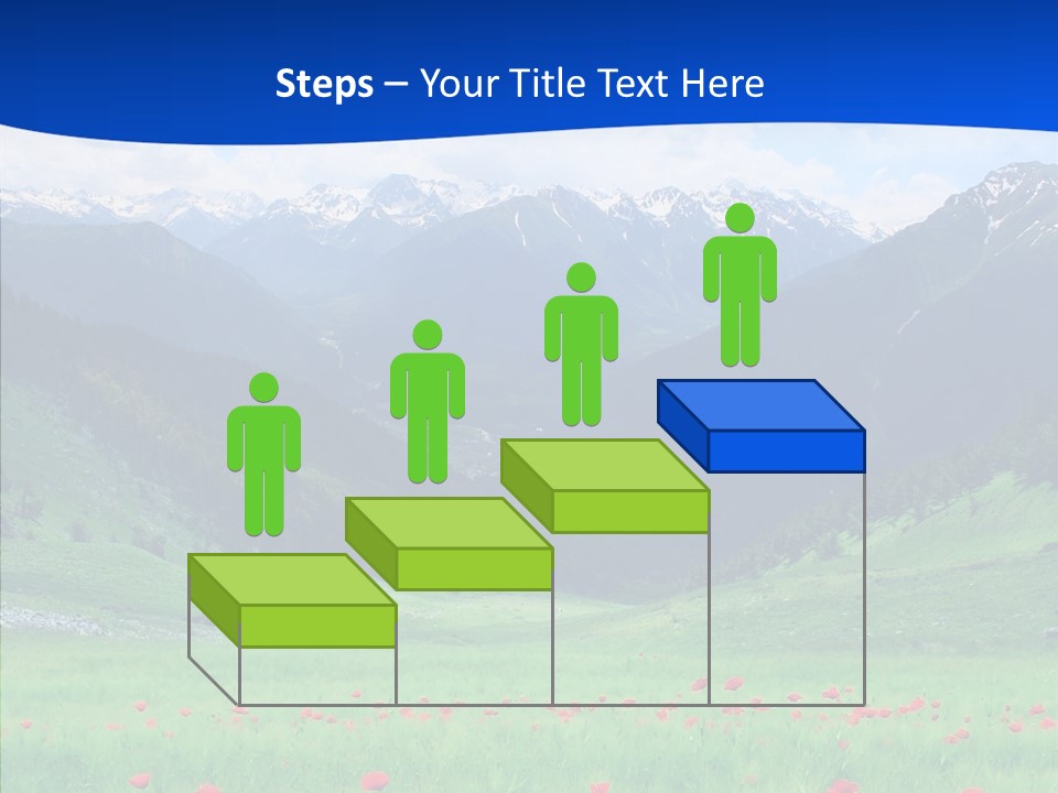 Outdoors Landscape Flour PowerPoint Template