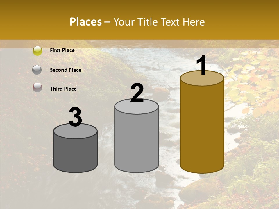 Outdoors Vista Woodland PowerPoint Template