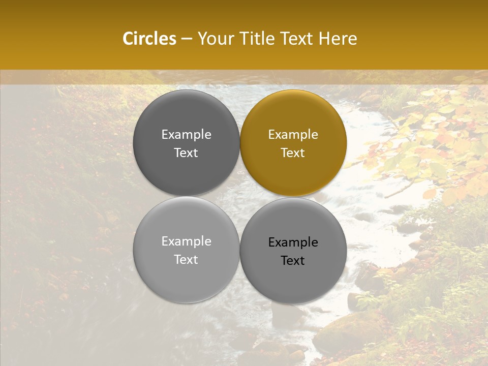 Outdoors Vista Woodland PowerPoint Template