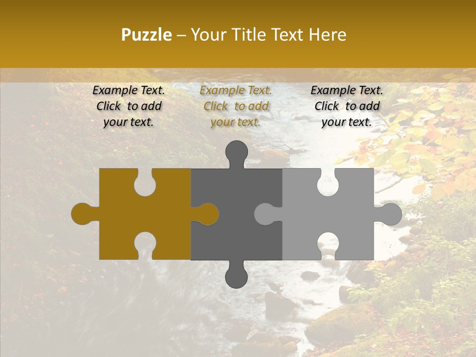 Outdoors Vista Woodland PowerPoint Template