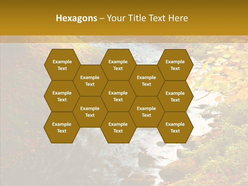 Outdoors Vista Woodland PowerPoint Template