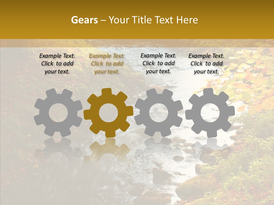 Outdoors Vista Woodland PowerPoint Template