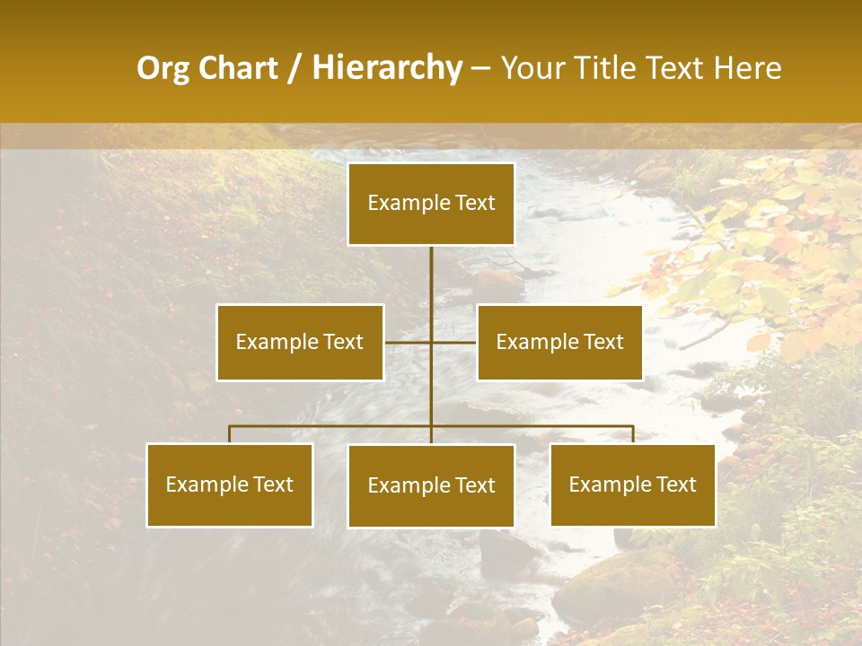 Outdoors Vista Woodland PowerPoint Template