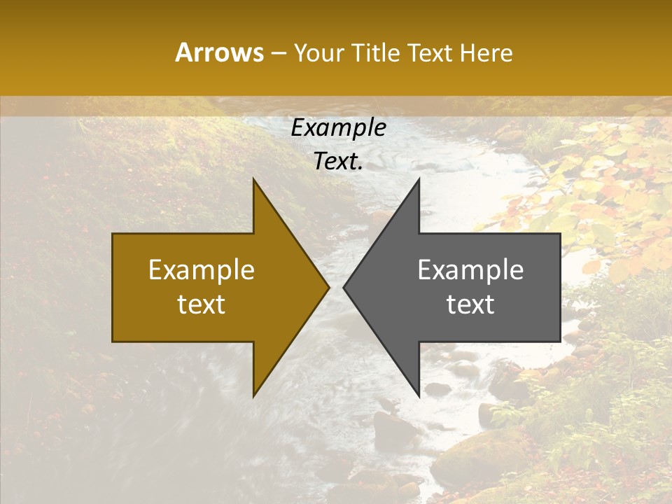 Outdoors Vista Woodland PowerPoint Template