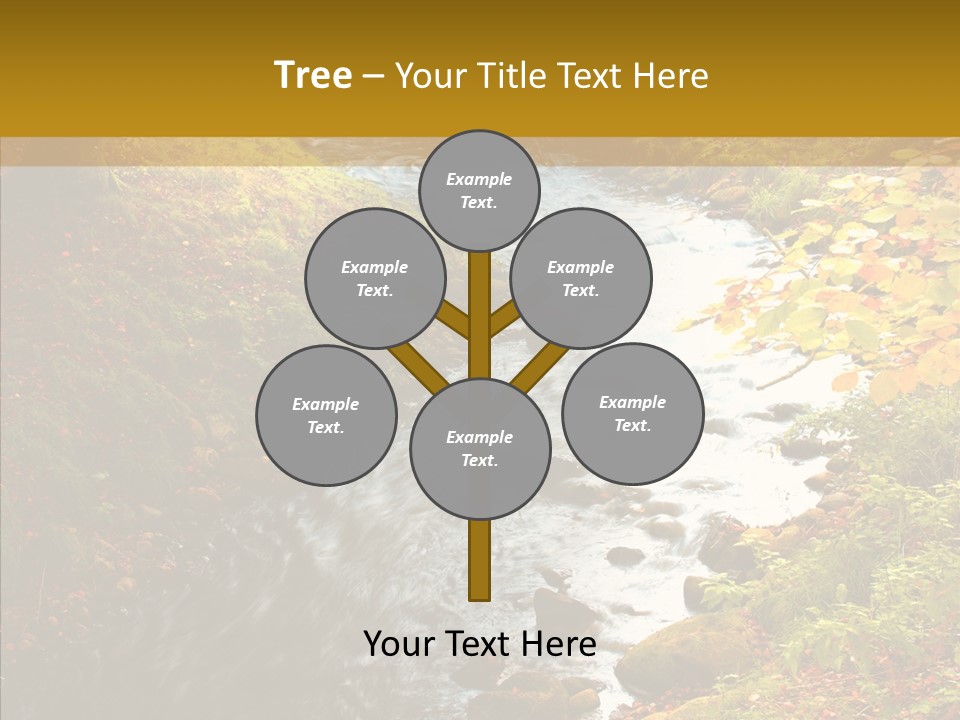 Outdoors Vista Woodland PowerPoint Template