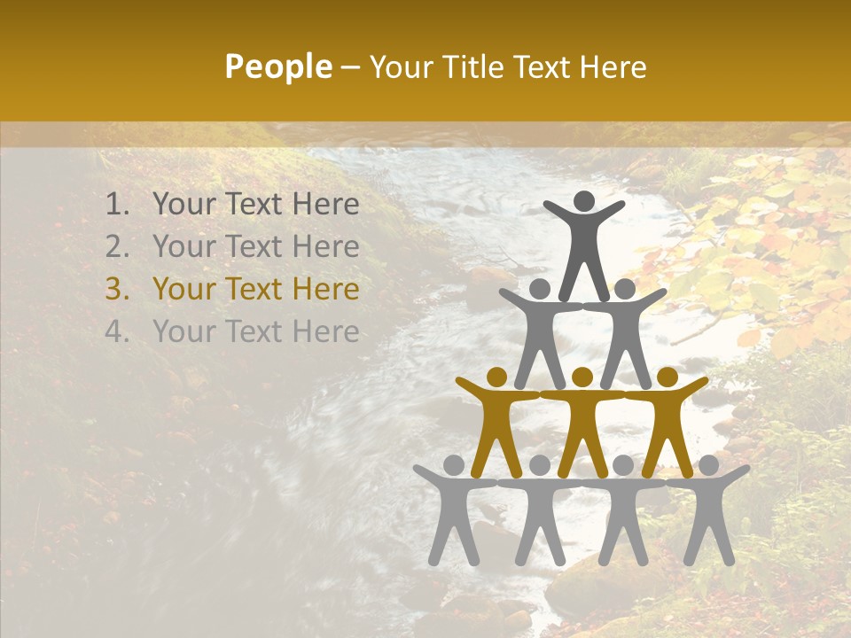 Outdoors Vista Woodland PowerPoint Template