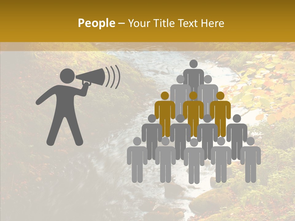 Outdoors Vista Woodland PowerPoint Template