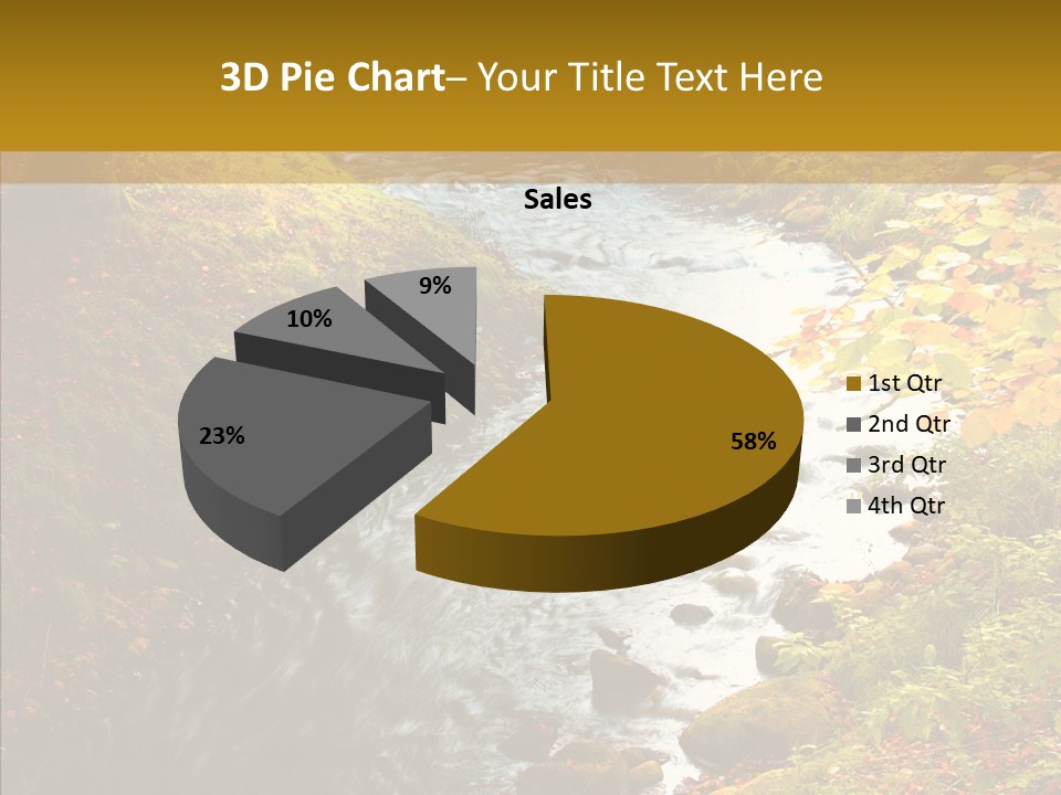 Outdoors Vista Woodland PowerPoint Template