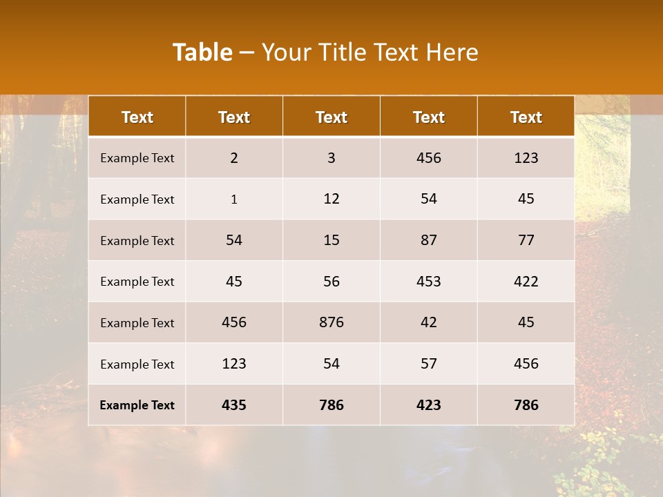 Colors Magnificent Panorama PowerPoint Template