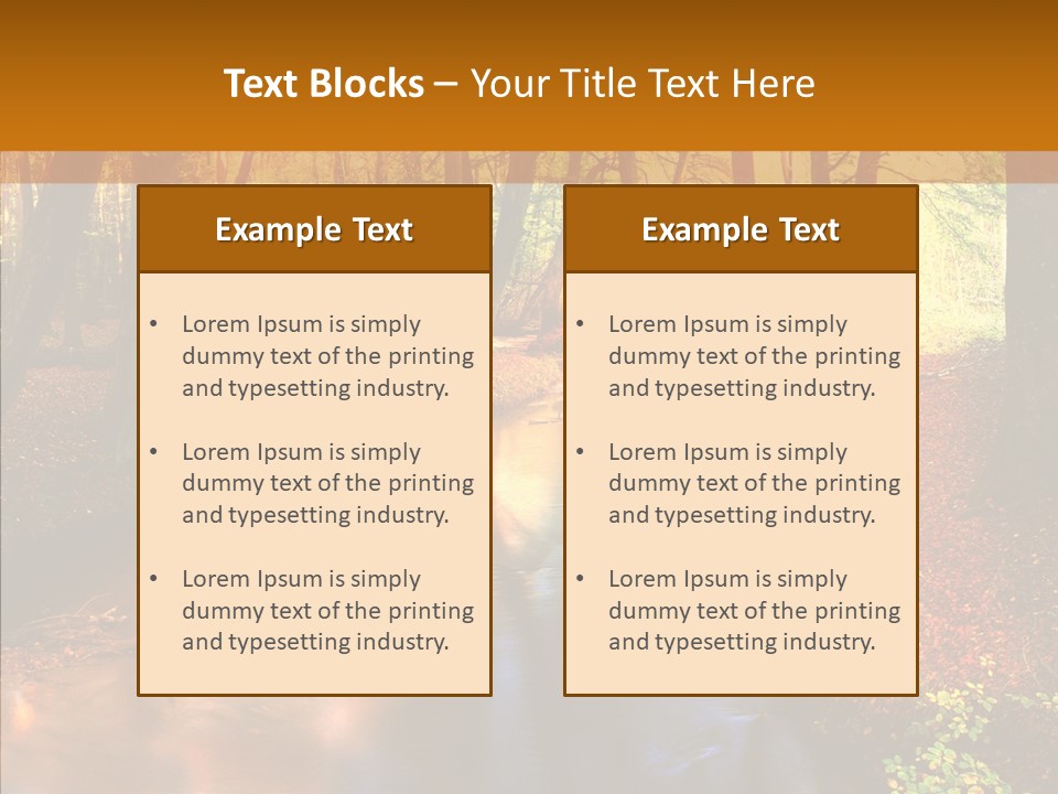 Colors Magnificent Panorama PowerPoint Template
