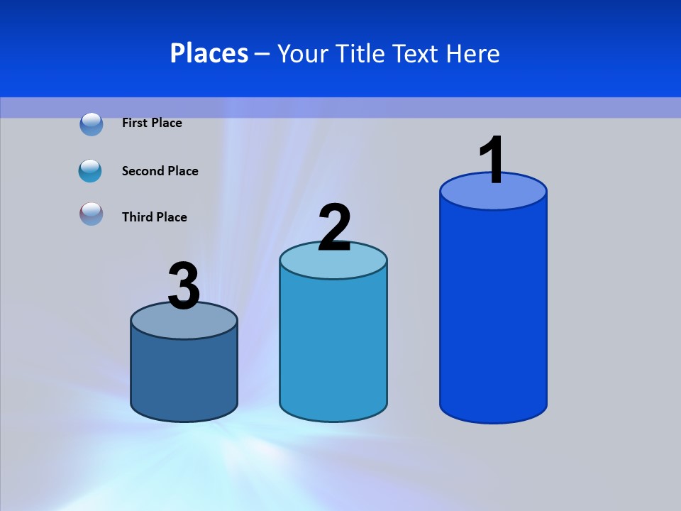 Light Backdrop Shining PowerPoint Template