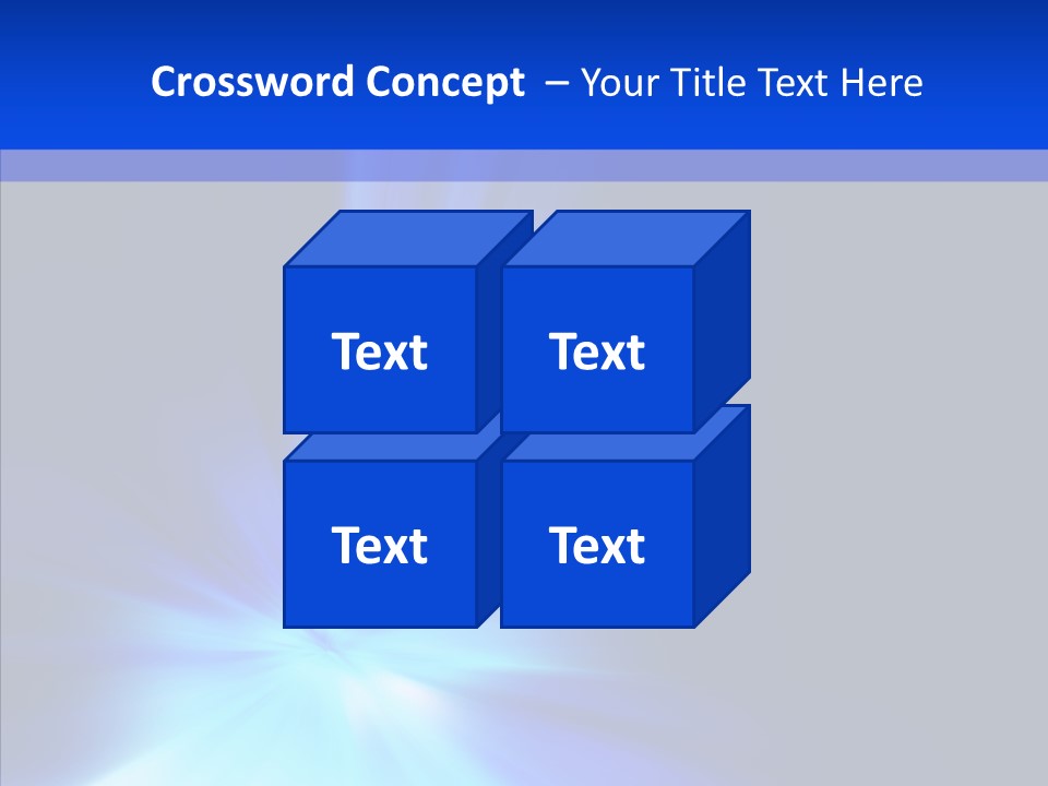 Light Backdrop Shining PowerPoint Template