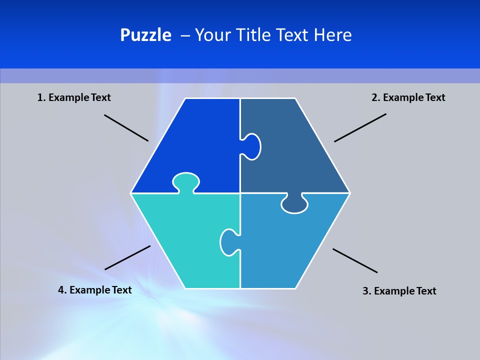 Light Backdrop Shining PowerPoint Template