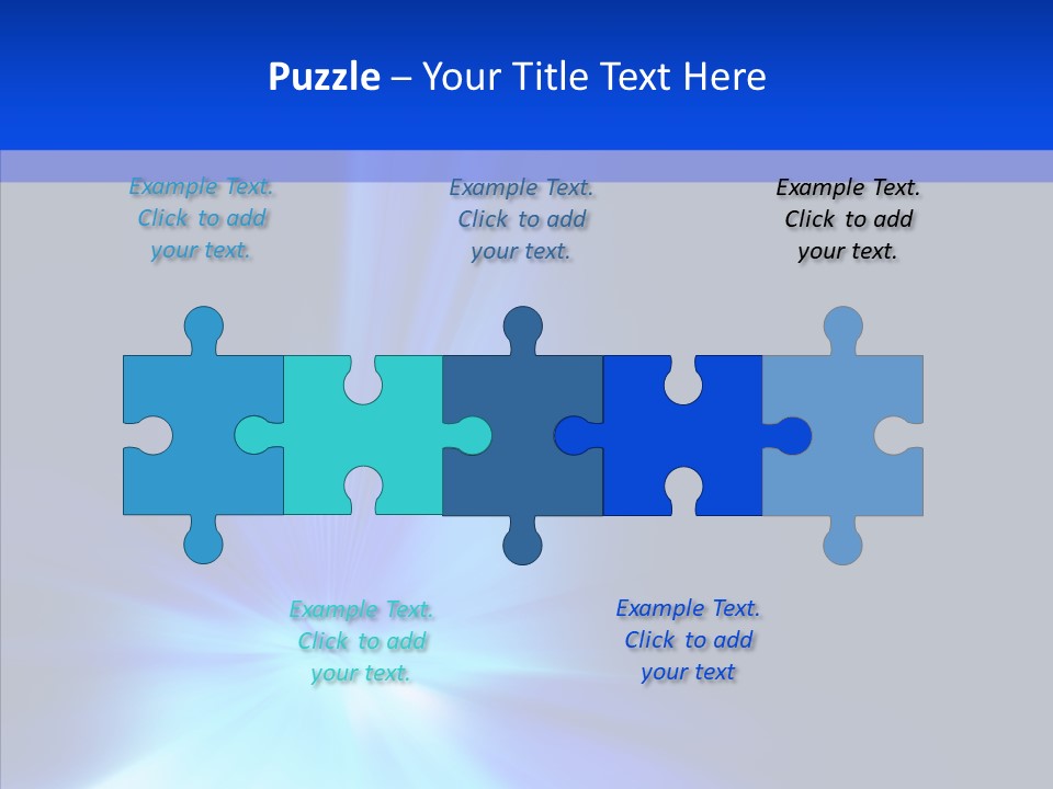 Light Backdrop Shining PowerPoint Template