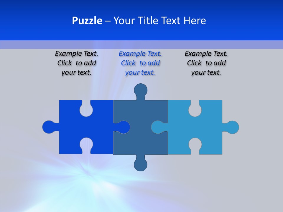 Light Backdrop Shining PowerPoint Template