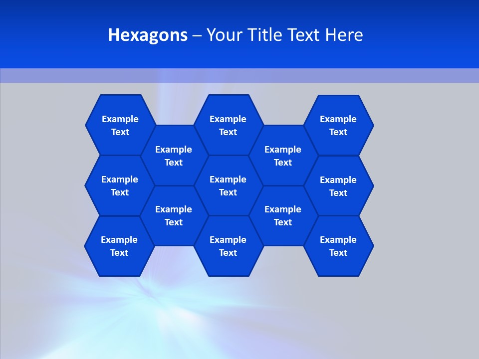 Light Backdrop Shining PowerPoint Template