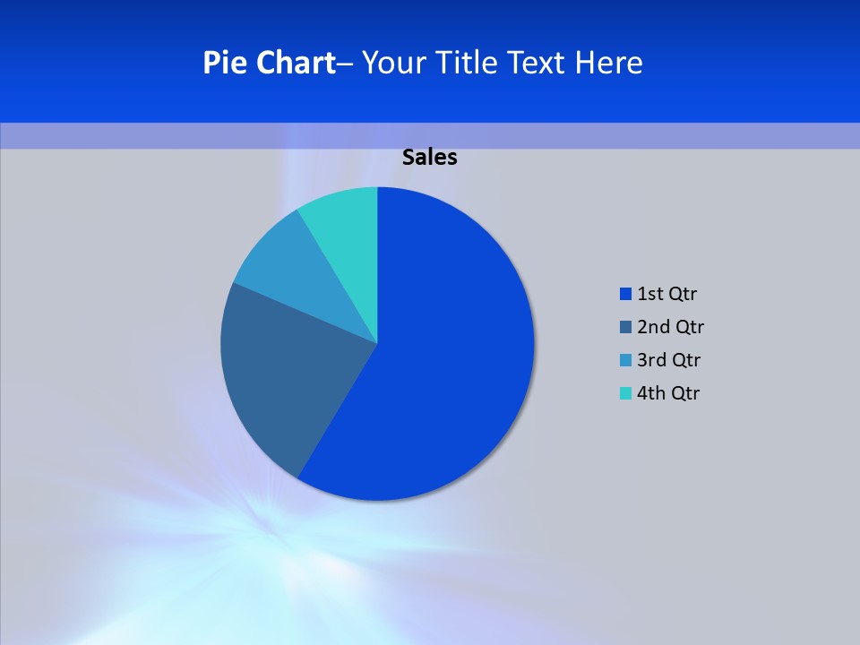 Light Backdrop Shining PowerPoint Template