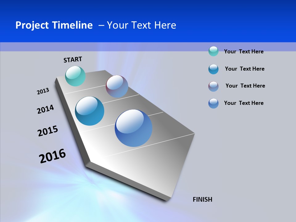 Light Backdrop Shining PowerPoint Template