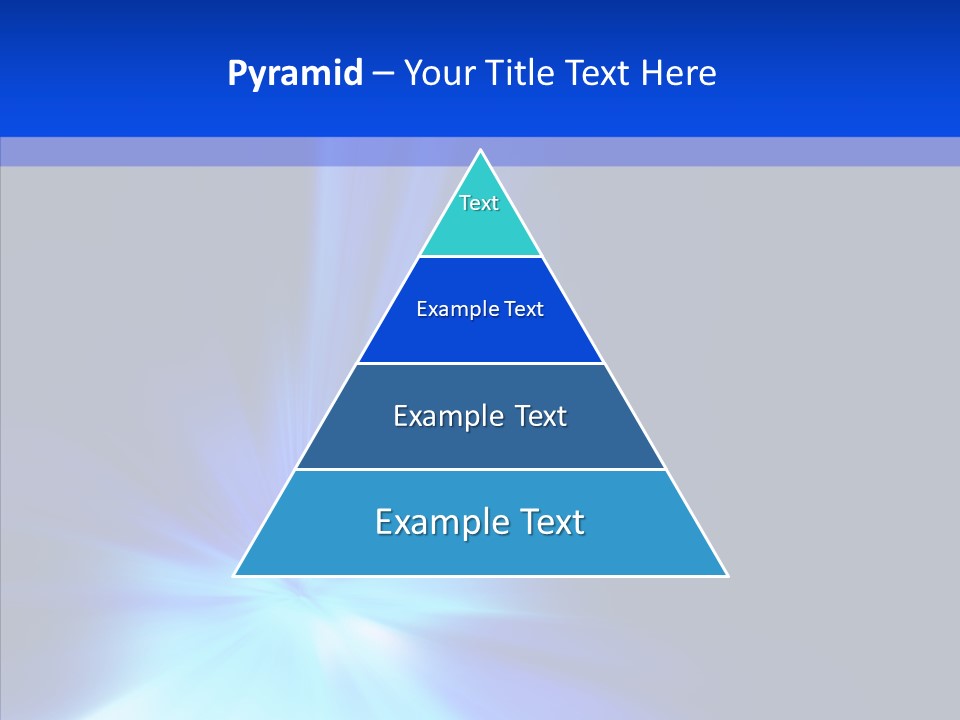 Light Backdrop Shining PowerPoint Template