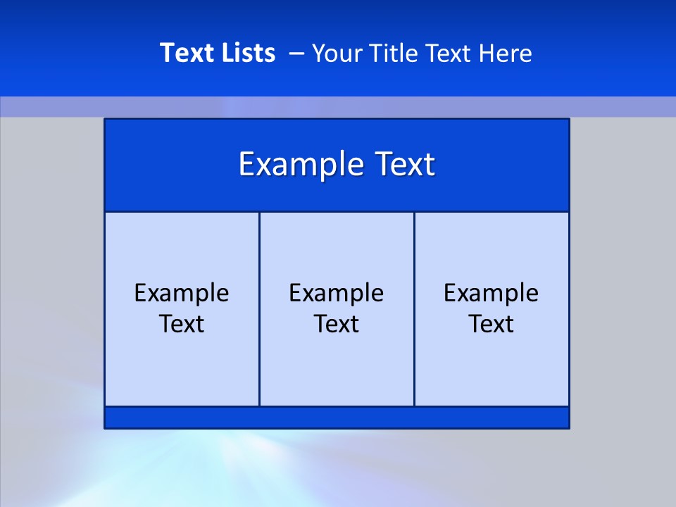 Light Backdrop Shining PowerPoint Template