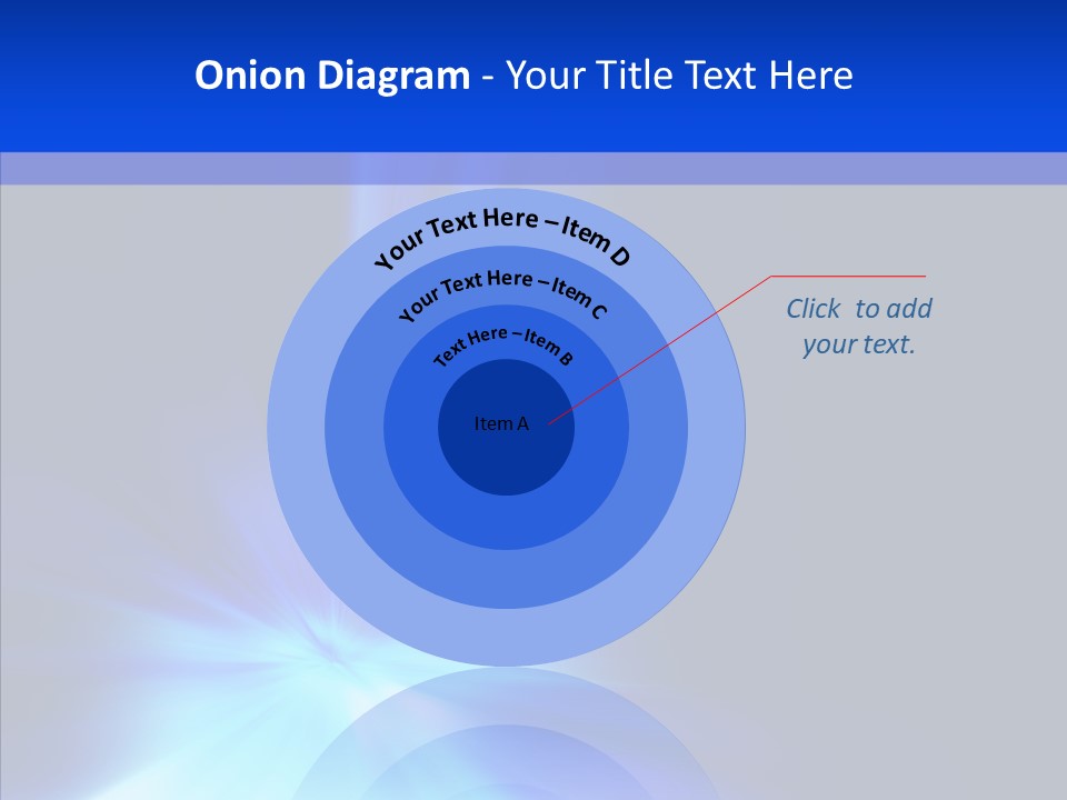 Light Backdrop Shining PowerPoint Template