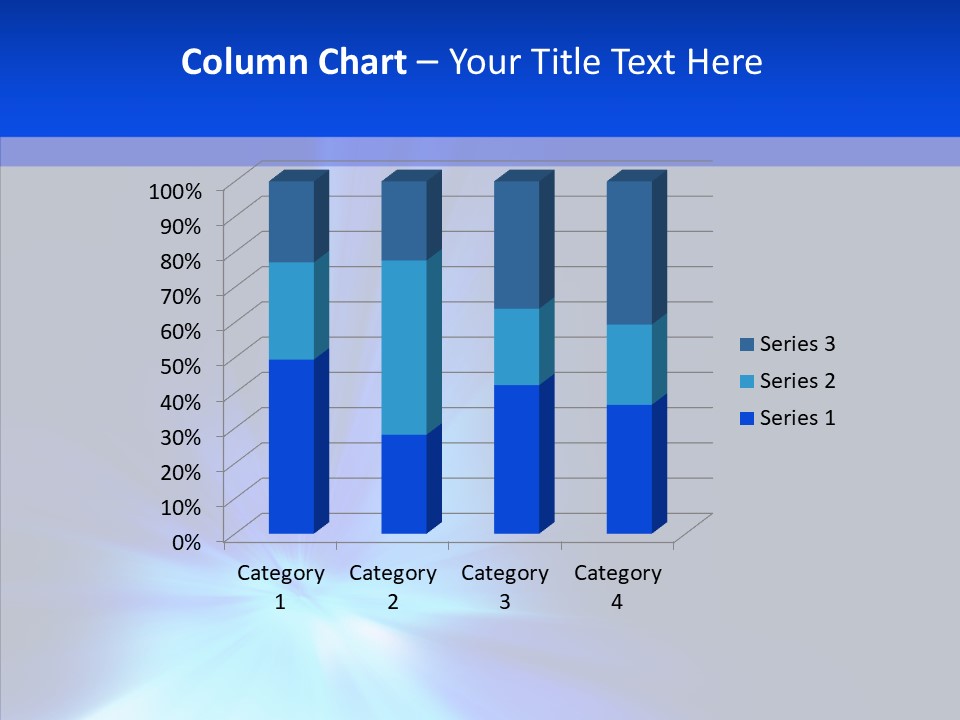 Light Backdrop Shining PowerPoint Template